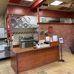 Interior of Richmond Pizza House in Richmond.