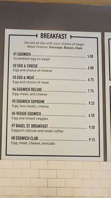 Menu photo 3 Bagel Street Cafe Alameda, CA Menu photo 3 Bagel Street Cafe Alameda, CA