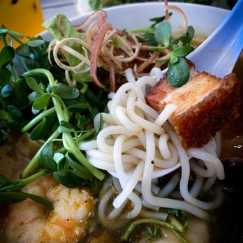 Sao Bien - Noodles with bbq pork, shrimps and fish - Vietnamese Near Me - Westminster, California Sao Bien - Noodles with bbq pork, shrimps and fish - Vietnamese Near Me - Westminster, California