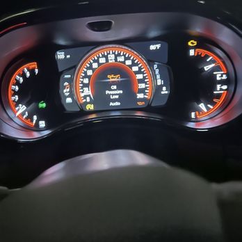Jiffy Lube - My dash after leaving jiffy lube. - Oil Change Stations Near Me - Katy, Texas