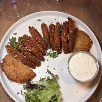 Southern Table Kitchen & Bar - Fried Green Tomato - Southern Near Me - Pleasantville, New York Southern Table Kitchen & Bar - Fried Green Tomato - Southern Near Me - Pleasantville, New York