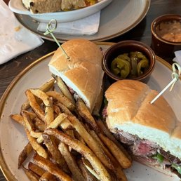 Cottage Pie and Steak Sandwich Cottage Pie and Steak Sandwich