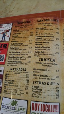 Menu photo 8 Rita's New Mexican Restaurant Belen, NM