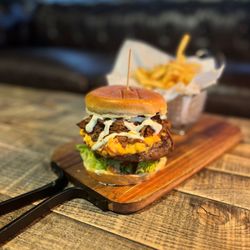Celebration Brewing Company - Birria Taco Burger