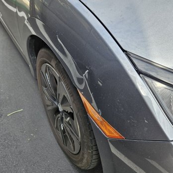 Executive Ding & Dent Removal - Before - Auto Detailing Near Me - Costa Mesa, California