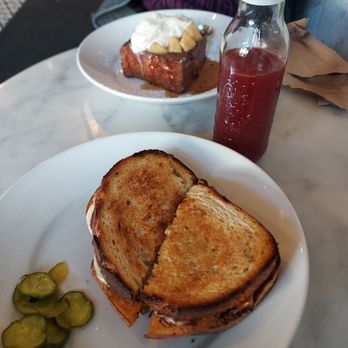 Mediterra Cafe - Roasted sweet potato sandwich, sparking blood orange drink, milk bread French toast. - Cafes Near Me - Sewickley, Pennsylvania