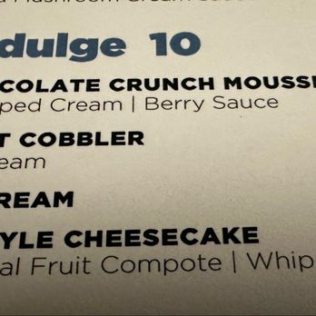 Connections - Chocolate mouse is actually chocolate mousse cake. FYI - Wine Bars Near Me - Romulus, Michigan