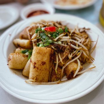 Fook Lam - Fried Look Funn with XO sauce - Dim Sum Near Me - Honolulu, Hawaii