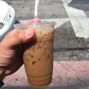 Las Olas Cafe - Iced Cuban Coffee - Cuban Near Me - Miami Beach, Florida