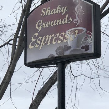 Shaky Grounds Espresso - a sign for a coffee shop - Coffee & Tea Near Me - Chattaroy, Washington Shaky Grounds Espresso - a sign for a coffee shop - Coffee & Tea Near Me - Chattaroy, Washington