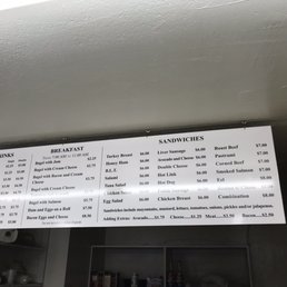 Menu board - $6 Sandwiches in SF Menu board - $6 Sandwiches in SF