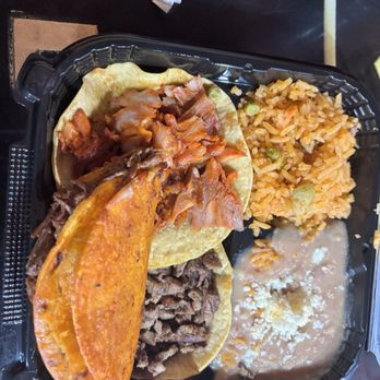 Tacos & Beers - 3 Tacos cambo; asada, birria & carnitas. - Tacos Near Me - Bullhead City, Arizona