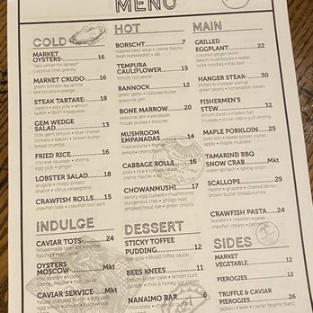 Riel - Menu - New American Near Me - Houston, Texas Riel - Menu - New American Near Me - Houston, Texas