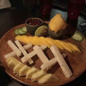 Quixote - Fruit plate with fresh chamoy - Mexican Near Me - San Diego, California