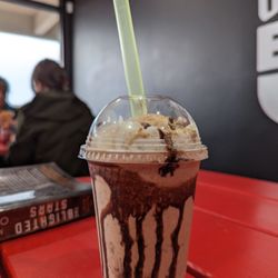 Backstairs Burger - Coffee Crisp Milkshake