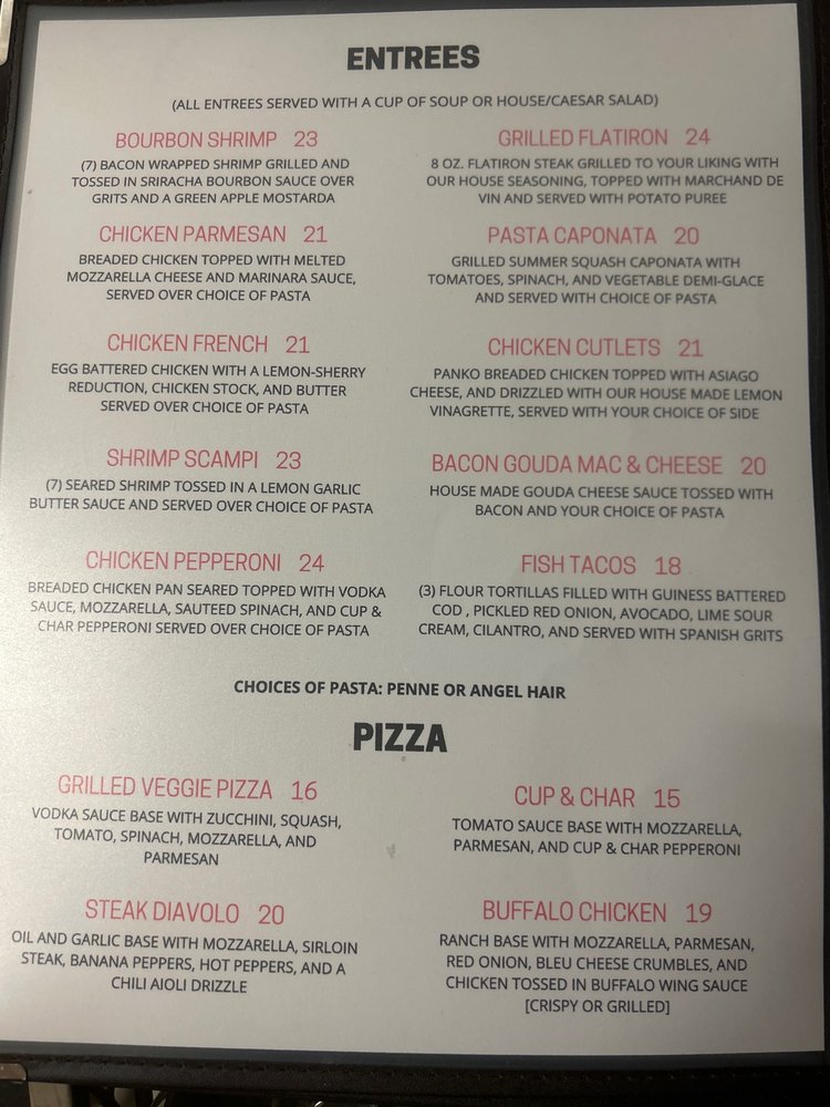 Food from Stone Bridge Bar & Grill at Wild Wood Country Club