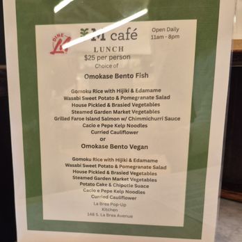 M Cafe - dineLA menu January 2026 - Japanese Near Me - Los Angeles, California M Cafe - dineLA menu January 2026 - Japanese Near Me - Los Angeles, California
