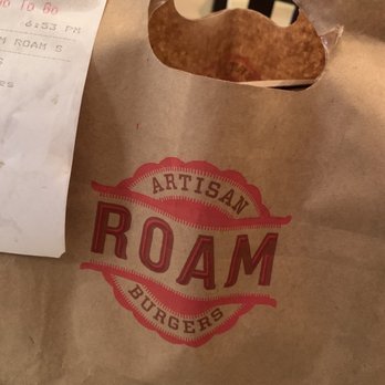 Roam Artisan Burgers - Packed and ready for pick up - Burgers Near Me - San Ramon, California