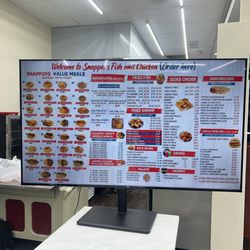 Snappers - Menu