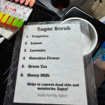 Nails Family Salon - Scrub options - Nail Salons Near Me - Camarillo, California Nails Family Salon - Scrub options - Nail Salons Near Me - Camarillo, California