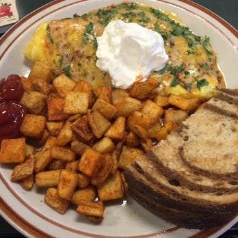 Egg Works - Chile Relleno omelette - American Near Me - Henderson, Nevada