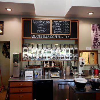 Joebella Coffee Roastery - Inside as you walk in you see the menu and counter - Coffee Roasteries Near Me - Atascadero, California Joebella Coffee Roastery - Inside as you walk in you see the menu and counter - Coffee Roasteries Near Me - Atascadero, California