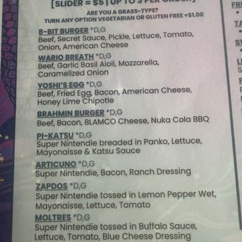 Three Lives - Slider menu - Burgers Near Me - Syracuse, New York