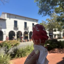 Classic cherry dipped soft serve Classic cherry dipped soft serve
