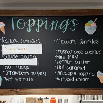 Creamery Connection - Toppings - Ice Cream & Frozen Yogurt Near Me - Parkton, Maryland