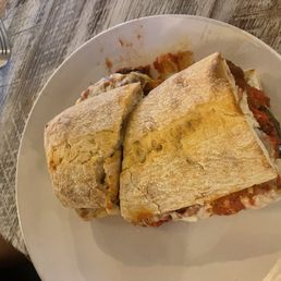 Eggplant Parmesan Sandwich Eggplant Parmesan Sandwich