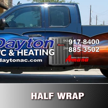 Signs Express - Half Wrap - Vehicle Wraps Near Me - Austin, Texas