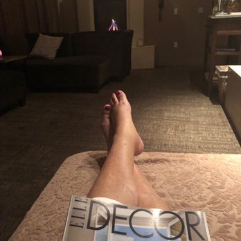 Rumi Simone - Relaxing with a pedicure. - Hair Salons Near Me - Lake Oswego, Oregon