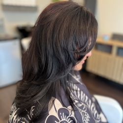 Grateful Head Hair Studio - Long haircut, color retouch, and color gloss