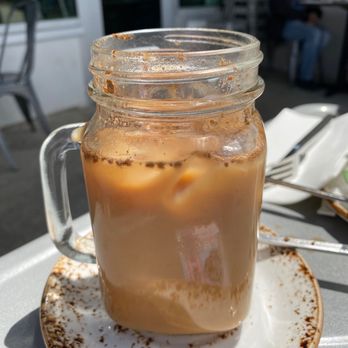 The Aussie Grind - 16 oz. Iced Latte - Cafes Near Me - Frisco, Texas The Aussie Grind - 16 oz. Iced Latte - Cafes Near Me - Frisco, Texas