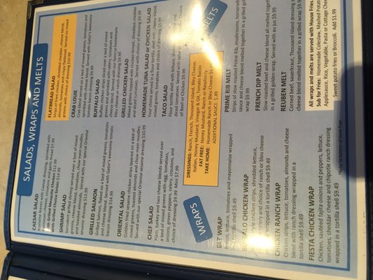Menu photo 2 Gator's Grill and Spirits Burlington, IA
