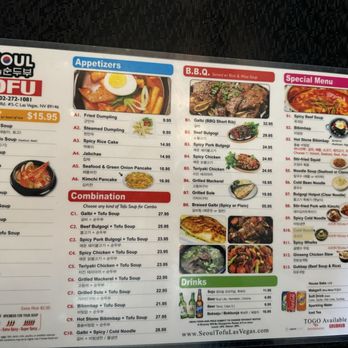 Seoul Tofu - Korean Near Me - Las Vegas, Nevada Seoul Tofu - Korean Near Me - Las Vegas, Nevada