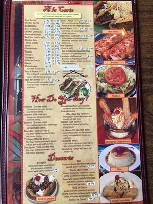 Menu photo 2 La Casa Mexicana Albion, MI Menu photo 2 La Casa Mexicana Albion, MI