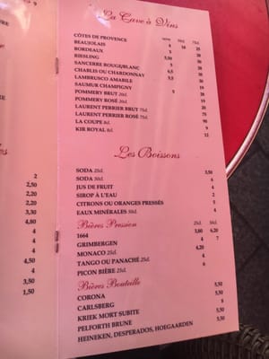 Menu photo 4 Café du Palais Nice, 06 Menu photo 4 Café du Palais Nice, 06