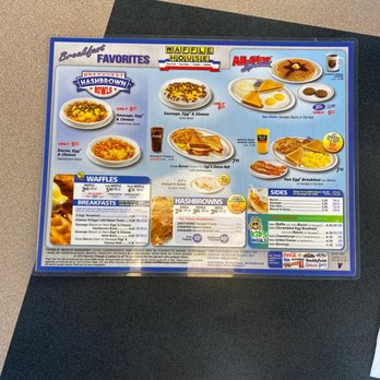 Waffle House - Breakfast Menu - Breakfast & Brunch Near Me - Maryland Hgts, Missouri Waffle House - Breakfast Menu - Breakfast & Brunch Near Me - Maryland Hgts, Missouri