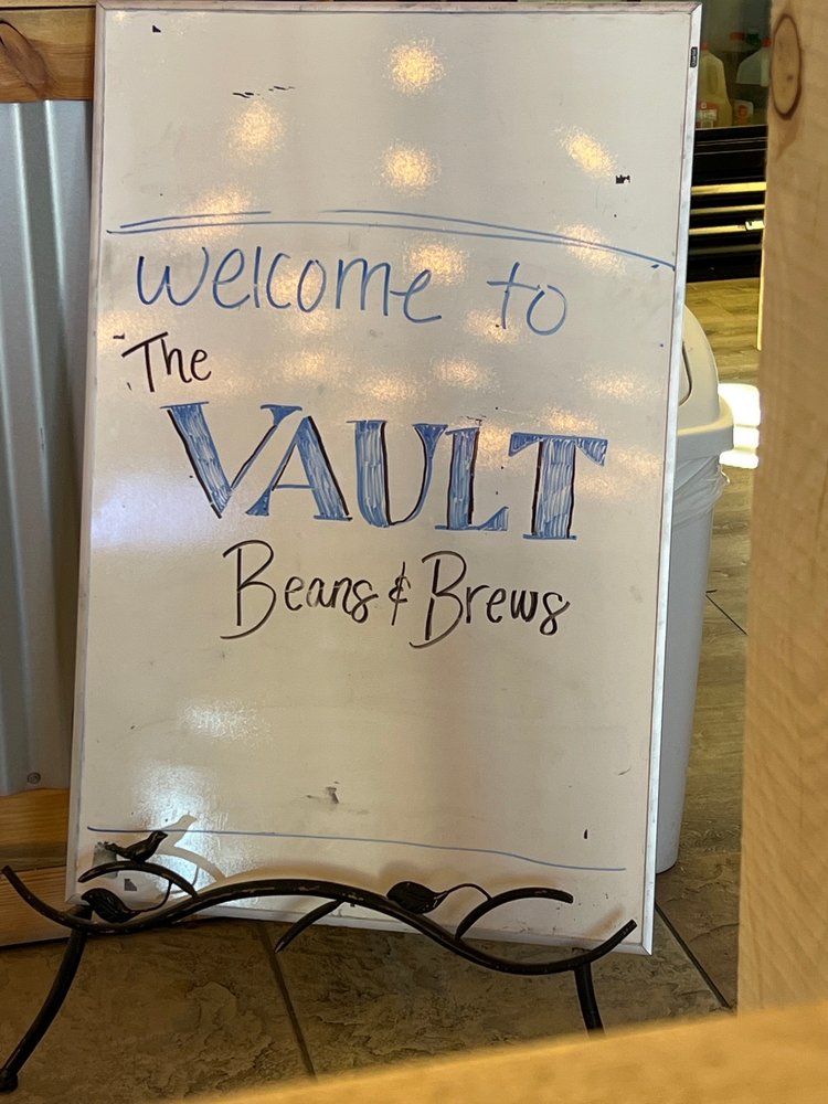 The Vault Bakes And Brews Logo