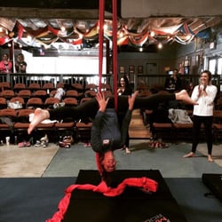 Circus Mojo - Aerial silks class!