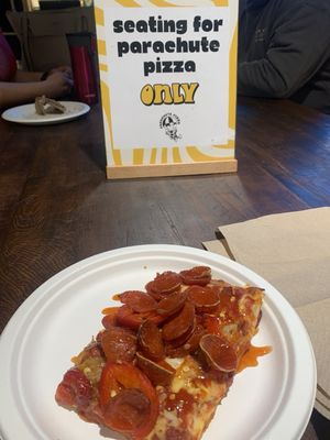 Parachute Pizza by null