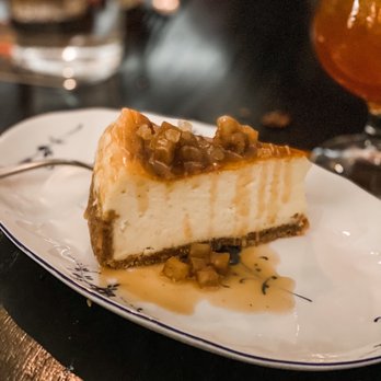 Henley - Pear and vinegar caramel cheesecake - New American Near Me - Nashville, Tennessee Henley - Pear and vinegar caramel cheesecake - New American Near Me - Nashville, Tennessee