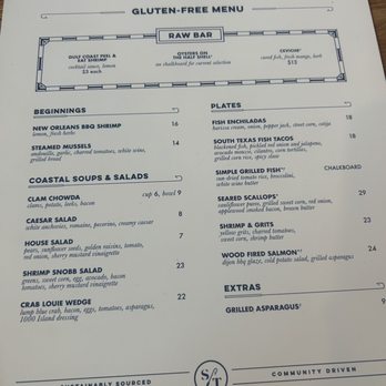 Salt Traders Zilker - Gluten free menu - Seafood Near Me - Austin, Texas Salt Traders Zilker - Gluten free menu - Seafood Near Me - Austin, Texas
