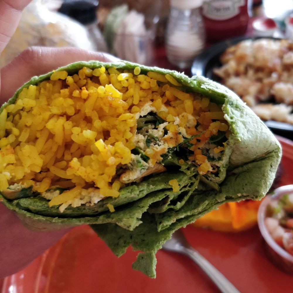 Pele's Kitchen - Inside of veg burrito - Breakfast & Brunch Near Me - Pahoa, Hawaii Pele's Kitchen - Inside of veg burrito - Breakfast & Brunch Near Me - Pahoa, Hawaii
