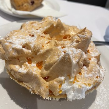The Dancing Goat - Mini Butterscotch Pie (really good!) - Bakeries Near Me - North East Margaree, Nova Scotia