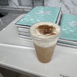 Flame Kabob Grill - March special their Salted caramel coffee