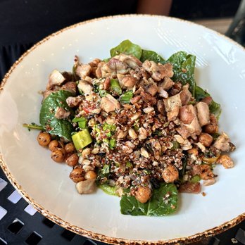 The Publican - Farro & Quinoa Bowl with Chicken - New American Near Me - Chicago, Illinois The Publican - Farro & Quinoa Bowl with Chicken - New American Near Me - Chicago, Illinois