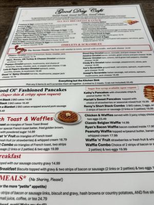 Menu photo 1 Good Day Cafe Vallejo, CA