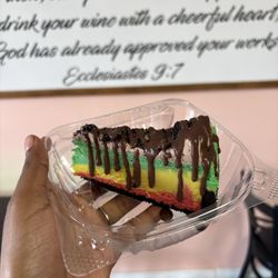 Uncle Cheesecake - Black History Month Oreo Cheesecake Slice